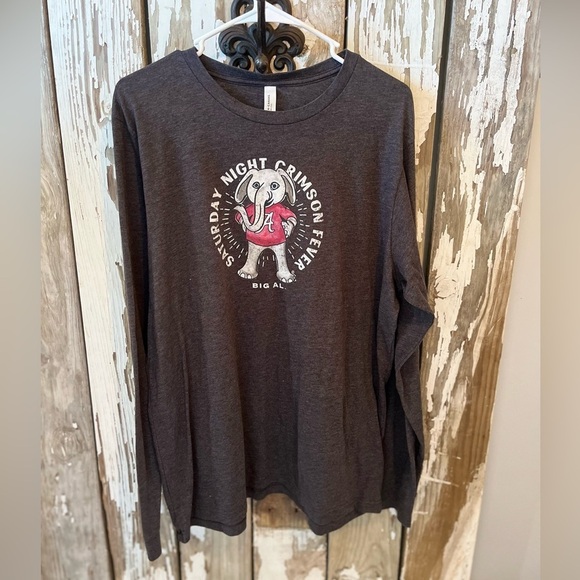 scarlett and gold Tops - Scarlet & Gold Alabama Tshirt Big Al Saturday Night Tshirt size xl